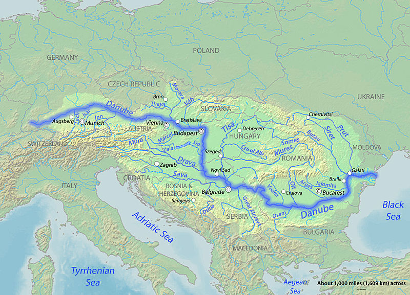 Бассейн Черного моря — Какие реки Сербии относятся к этому бассейну